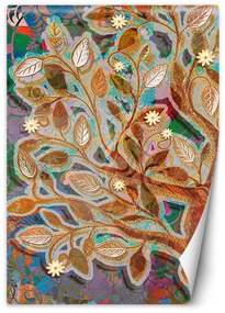 Gario Fotótapéta Arany ágak Anyag: Vlies, Méret: 150 x 210 cm
