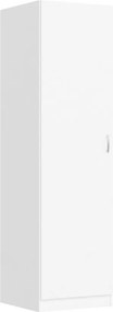 Riava egyajtós gardróbszekrény 51cm F Fehér
