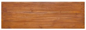 tömör tíkfa fali TV-szekrény 90 x 30 x 30 cm