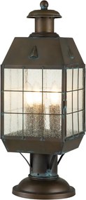 Quintiesse NANTUCKET QN-NANTUCKET3-L-AS Világítóoszlop 3x60W/E14 IP44