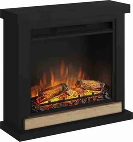 Hagen Elektromos kandalló tűztérrel 23" fekete