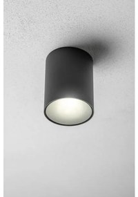 Lámpa Mennyezeti lámpatest LENTO, aluminium, 100x130, IP54, MAX.35W, kör, grafit