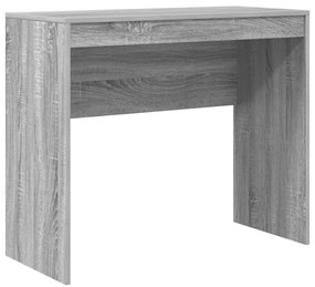 vidaXL Íróasztal Szürke Sonoma Mérnöki fa 90 x 40 x 76 cm Íróasztal
