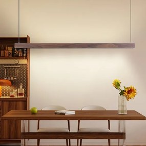 Immax NEO 07300L-LED Dimmelhető függeszték MADEIRA 26W/230V Wi-Fi Tuya 122 cm dió