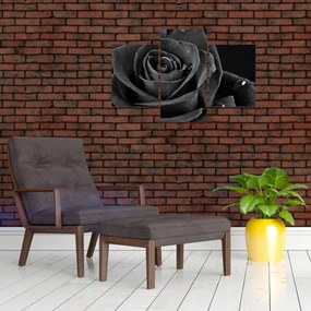 Kép - Bíborvörös rózsa (90x60 cm)