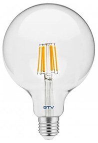 Semleges fehér szálas izzó E14, 8 W – GTV