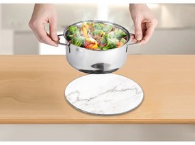 Marble üveg edényalátét, ø 20 cm - Wenko