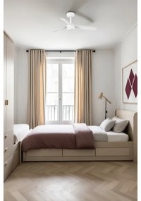 FARO 33820-1TW - LED Dimmelhető ventilátor  MINI PUNT S LED/10W 2700/4000/6000K + távirányító