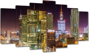 Festmények 140x80 Város éjszaka