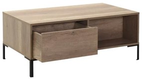 Kávésasztal 42x103 cm barna