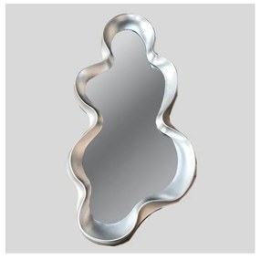 Fali tükör 100x50 cm ezüst