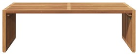 Kerti Oldalasztal 110x55x35,5 cm Tömör Tíkfa