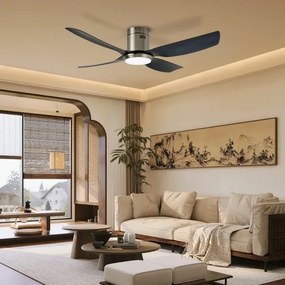 Immax NEO 07282L - LED+CCT dimmelhető mennyezeti ventilátor PURE 24W/230V Wi-Fi Tuya + távirányító