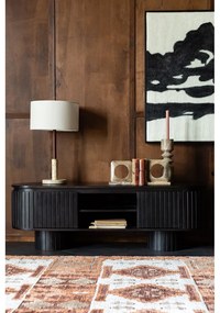 Sötétbarna mangófa TV-állvány 140x45x40 cm Kenji – Dutchbone