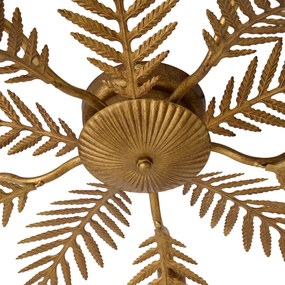 Vintage mennyezeti lámpa arany 70 cm 5-lámpás - Botanica