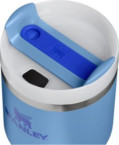 Kék rozsdamentes acél termosz szívószállal 600 ml Quencher H2.O FlowState™ Tumbler Blue Sky – Stanley