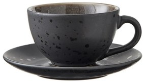 Fekete agyagkerámia csésze szett 4 db-os 240 ml Black/Mix – Bitz