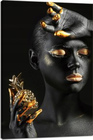 VĂĄszonkĂ©p Fekete NĆ Arany SzĂĄj MƱvĂ©szet 40x60 cm