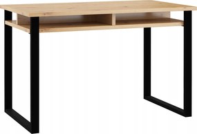 Asztal íróasztal 120 cm Cross CRO-03 tölgy artisan