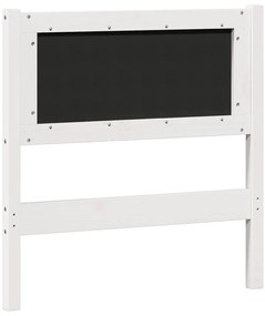 Fejtámla Egyéb Fehér és világosszürke 80 cm Tömör fenyőfa