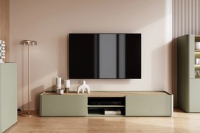 Elivo TV állvány 220 cm - eukaliptusz / baltic dune tölgy