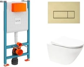 Fali WC szett Vitra S60 előtétfalas szereléshez SIKOVSG1