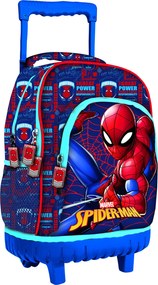 Pókember Great Power prémium gurulós iskolatáska, táska 44 cm