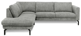 Világosszürke sarokkanapé (bal oldali) Gomero – Scandic