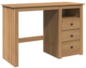 Panama tömör fenyőfa íróasztal 112 x 45 x 75 cm