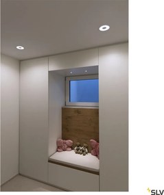 SLV OCCULDAS 117331 Beépíthető spotlámpa 1x15W/LED 3000K 810LM IP20