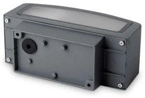 Ideal Lux - Kültéri fali lámpa ANDROMEDA 1xE27/60W/230V IP55 fekete