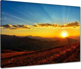 Vászonkép 80x60 Gyönyörű naplemente