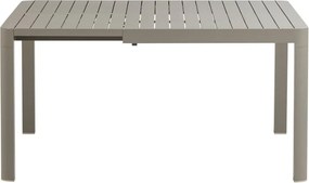 Fém kerti étkezőasztal 150x150 cm Ovara – WOOOD