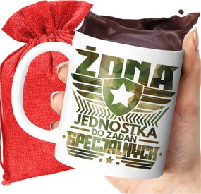 Nyomott Mintás Bögre Feleség Egység Különleges Feladatokhoz Valentin Nap