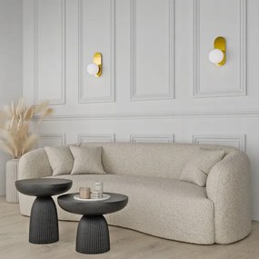 Fali lámpa 1xE27/40W/230V arany/fehér