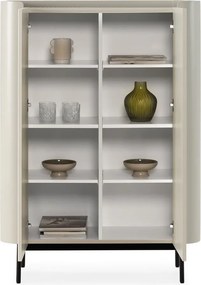 Krémszínű szekrény 100x140x40 cm Willa – MOME