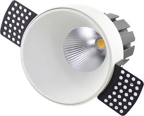 Mennyezetbe Építhető Lámpa Fehér ZAMBELIS S097