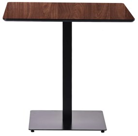 Masă de Sufragerie Dreptunghiulară, Masă Bistro in Culoare Stejar Palermo - 70X70 cm./80x80 cm. Mdf-metal Palermo