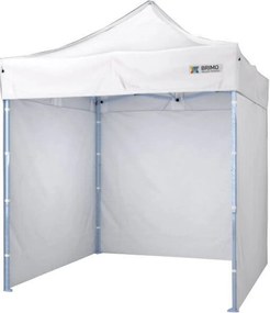 Összecsukható sátor 2x2m - 2x2m plusz 3 oldalfal - Fehér