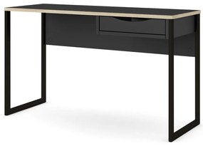 Function Plus fekete íróasztal, 130 x 48 cm - Tvilum
