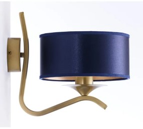 Jupiter 2115 - KASZMIR fali lámpa 1xE27/15W/230V kék/arany