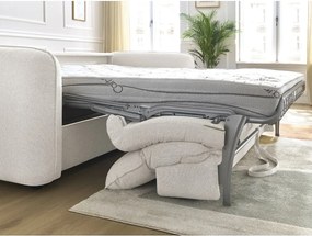 Fehér kanapé 216 cm Achille – Bobochic Paris