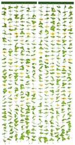 Sárga-zöld függöny ajtóra 90x190 cm Sunflowers – Maximex