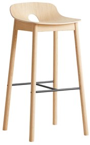 Bárszék "Mono", 75 cm, 2 változat - Woud Variáns: tölgyfa, világos lakk