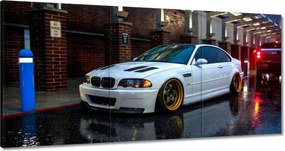 Vászonkép 60x30 Bmw alacsony profilú gumiabroncsok