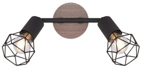 Globo 54802S-2H - Spotlámpa XARA 2xE14/40W/230V