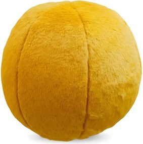 Pelus Top díszpárna, mustársárga