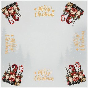 Karácsonyi terítő Manó lámpás 140 x 180 cm TiaHome