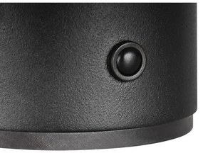 Matt fekete USB LED fali lámpa Davey – Trio