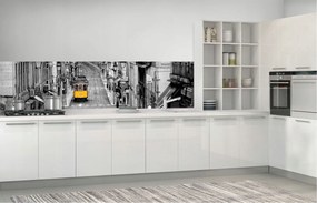 Fotótapéta Lisszabon Sárga villamos retro városi tájkép 250x60 +ragasztó